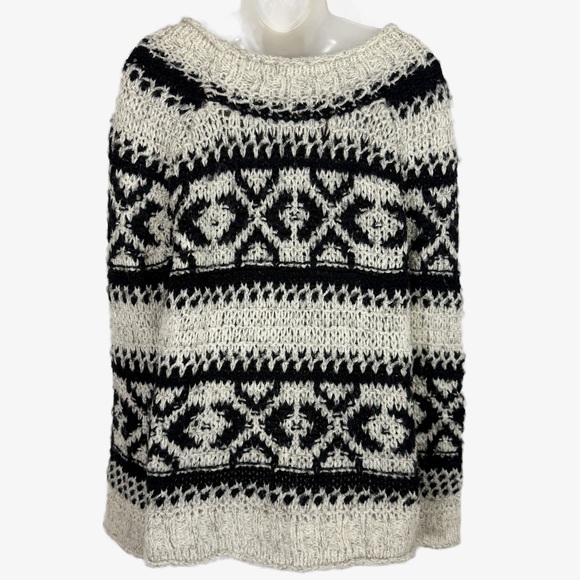 Free People | Silver Reed Fair Isle Wool Blend Sweater - Picture 6 of 12